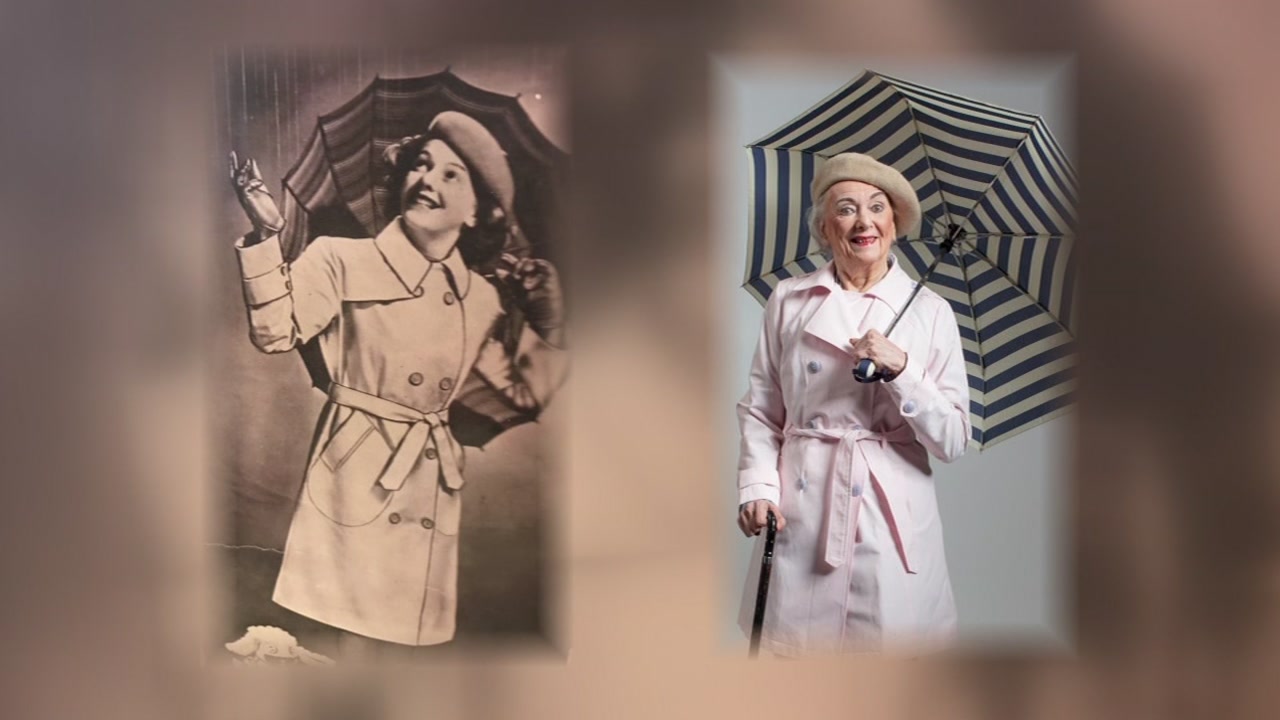 88-year-old recreates her 1945 photo shoot